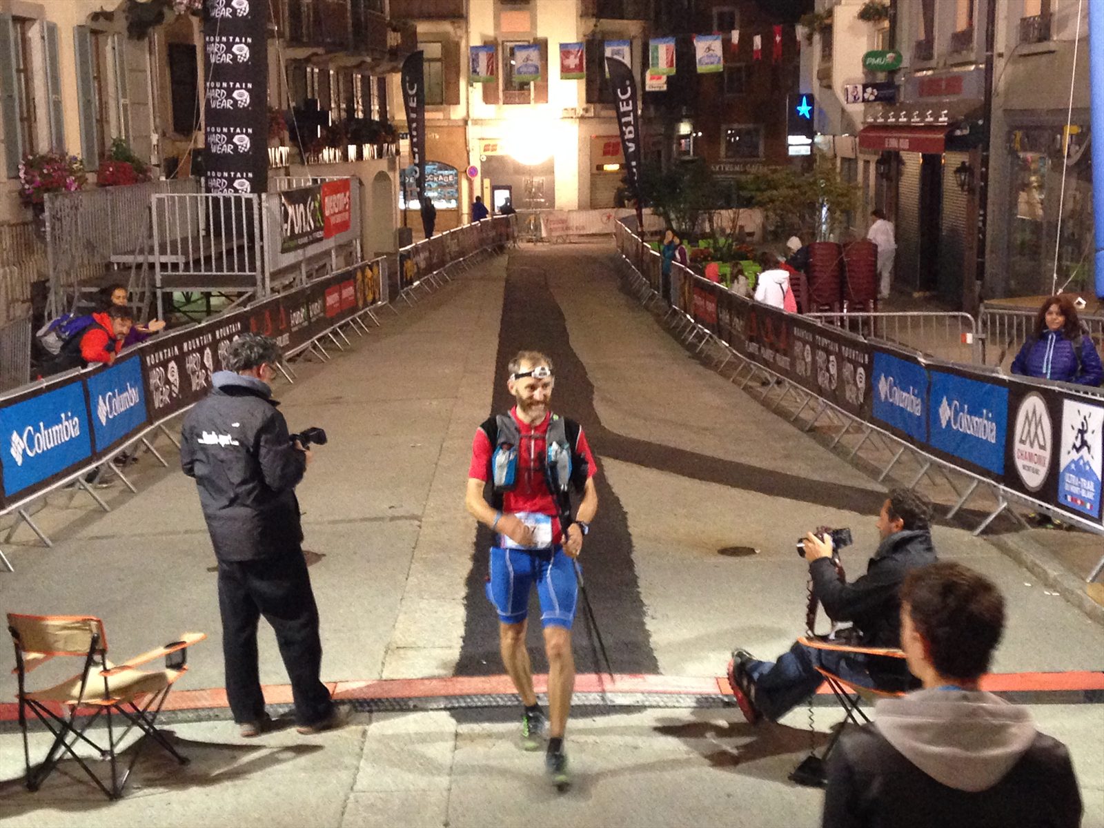 Jonas målgång i Chamonix – TDS 2015