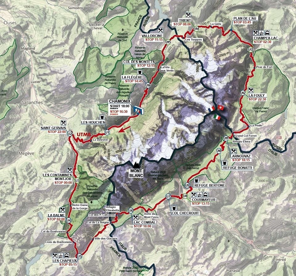 UTMB Tour du Mont-Blanc Bankarta (171 km)