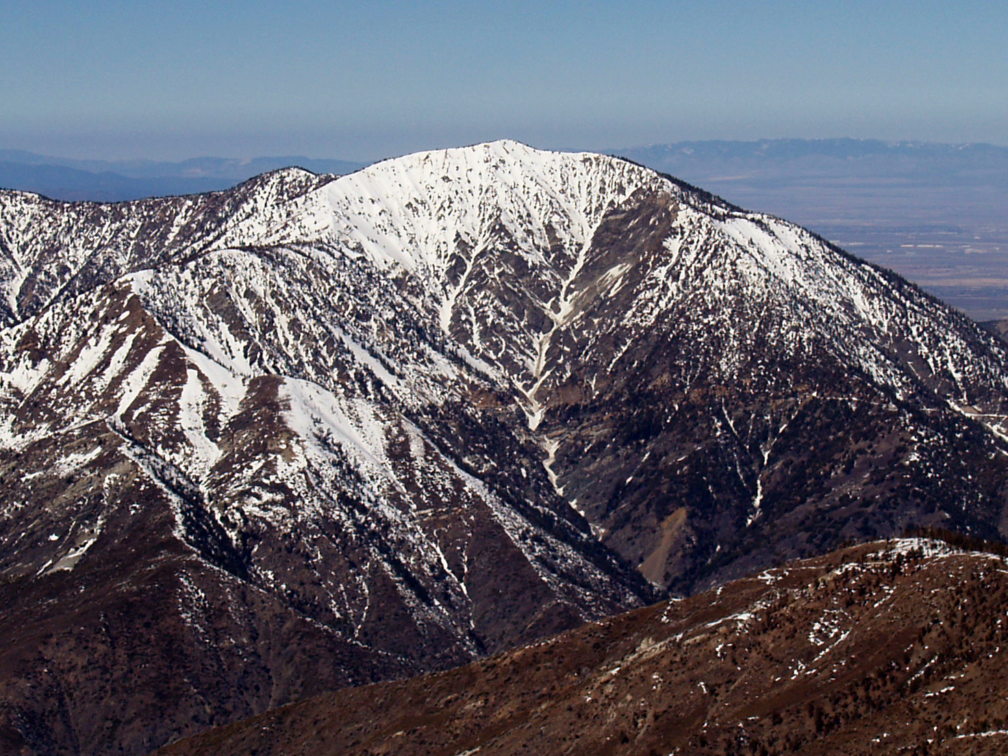 Mt Baden-Powell och San Gabriel Mountains